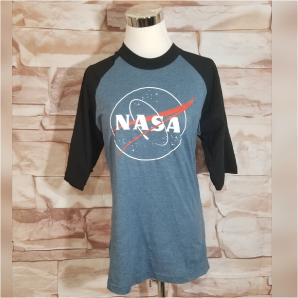 nasa baseball tee